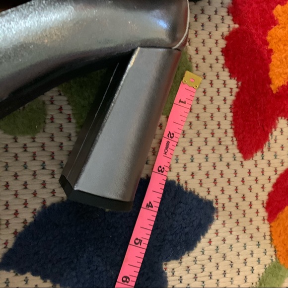 Ferca 81 size 7 soft Italian leather shoes heels - Picture 6 of 7